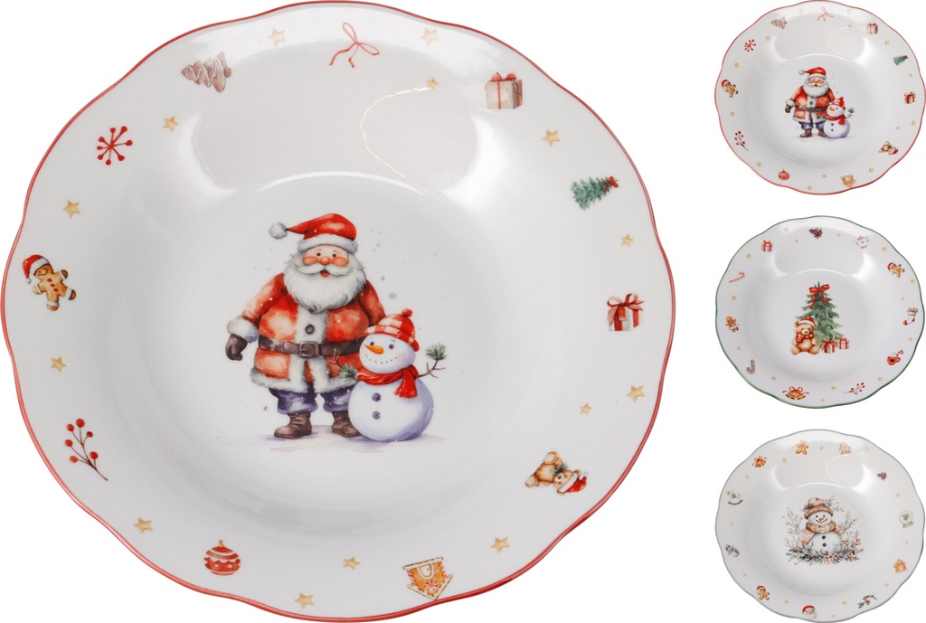 Assiette en porcelaine dia:22cm