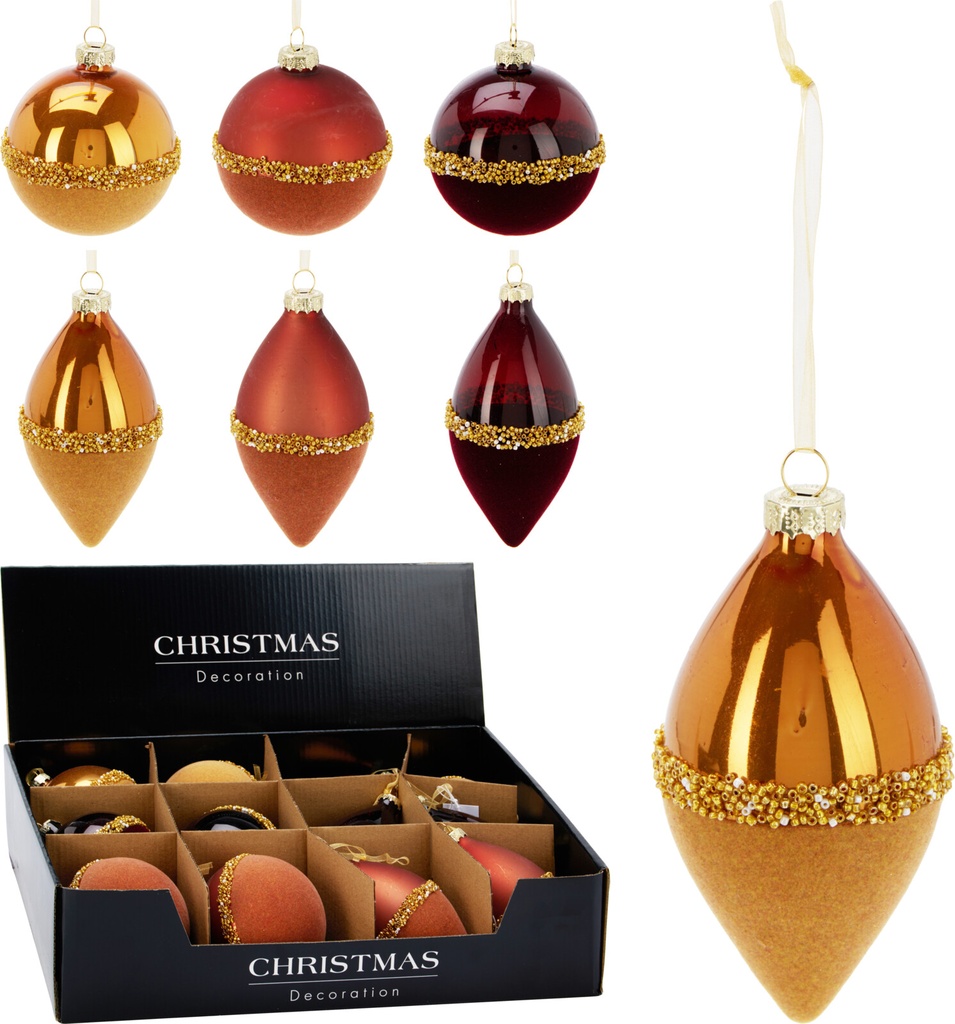 Boule de noel en verre