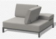 Sofa d'angle 110x110x46  MOORE