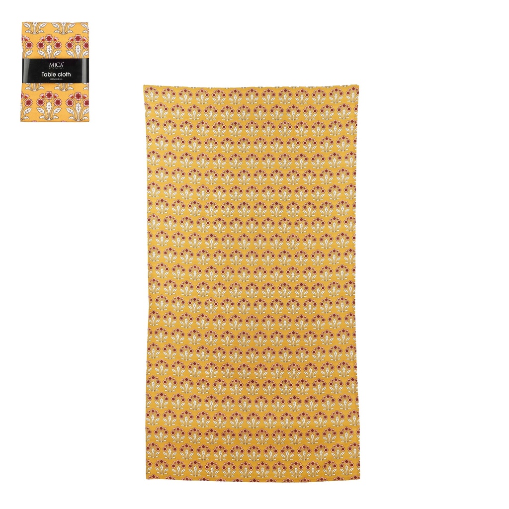 Nappe Helene ocre L250xl140cm 