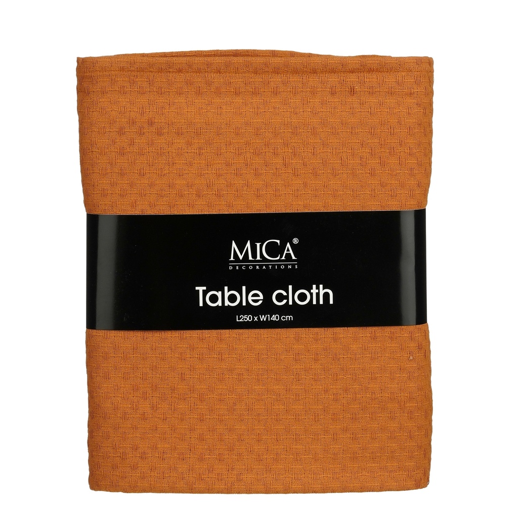 Nappe Mandy ocre L250xl140cm 
