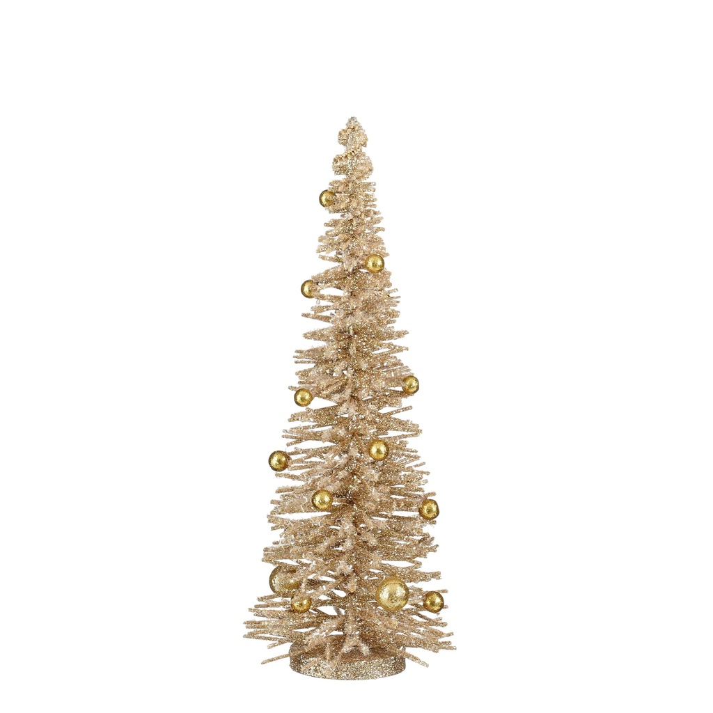 Arbre champagne de 40cm de hauteur et 16cm d'amplitude