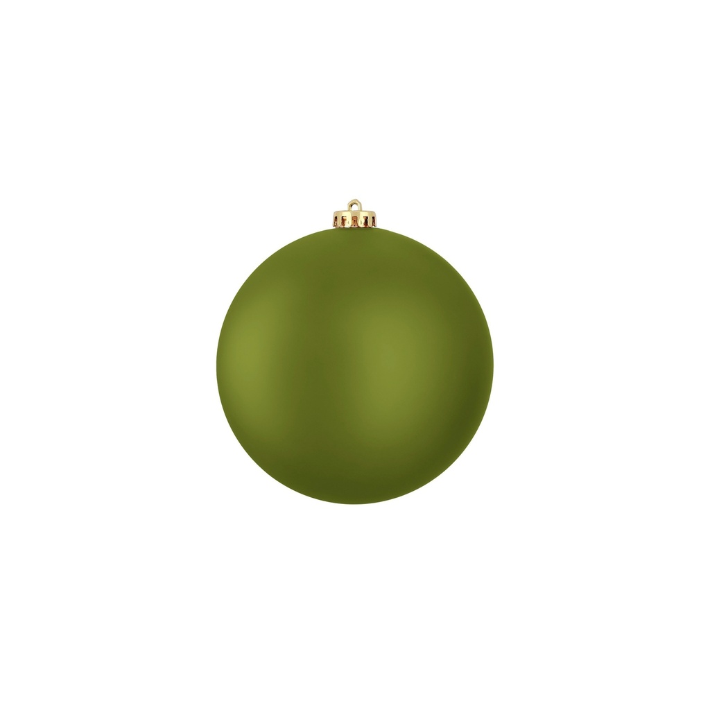 Boule incassable vert mat diam:12cm   