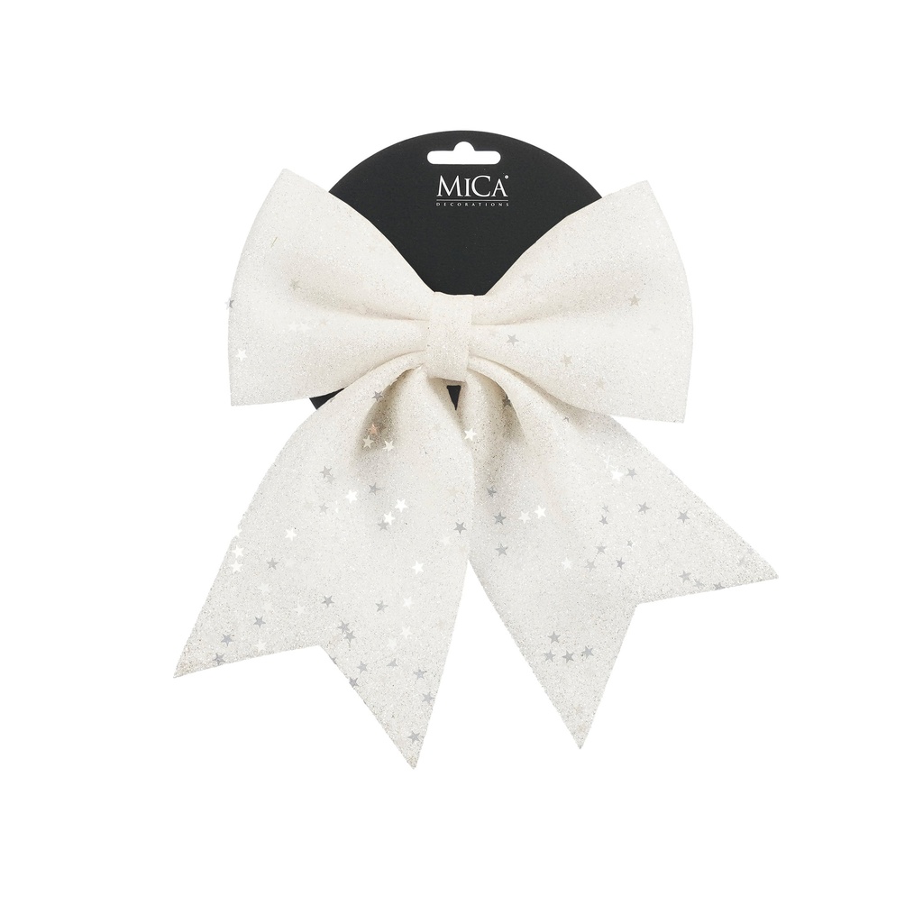 Nœud blanc 24cm 