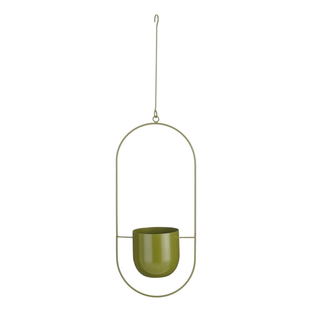 Pot à suspendre Dexter vert L24xP14,5xH84,5cm