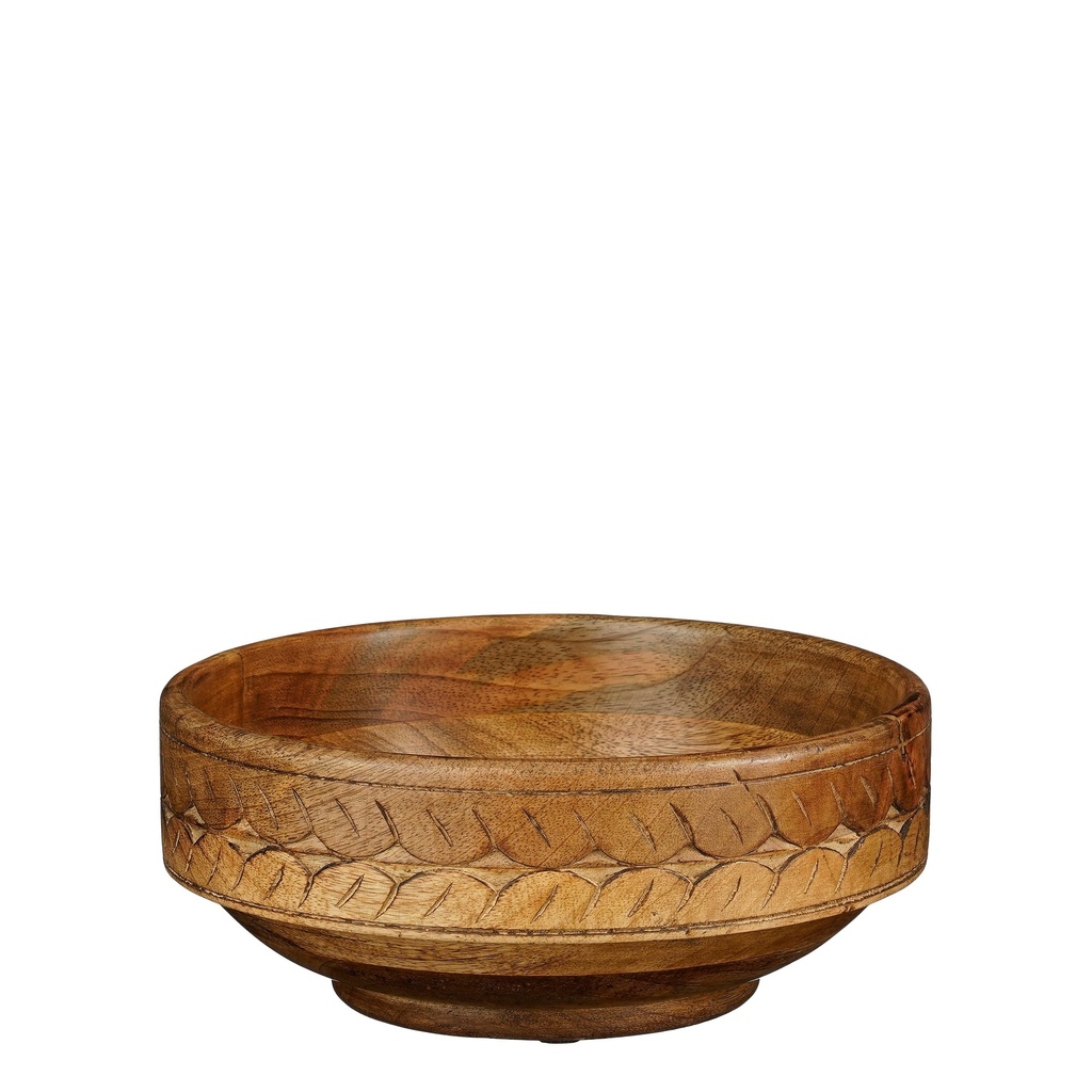 Coupe Zazar marron de hauteur 10cm et 25cm de diamètre