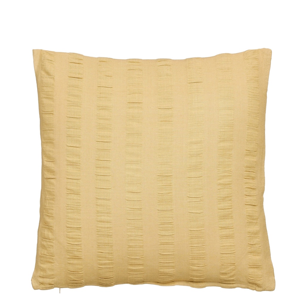Coussin Webby jaune 45x45x10cm  