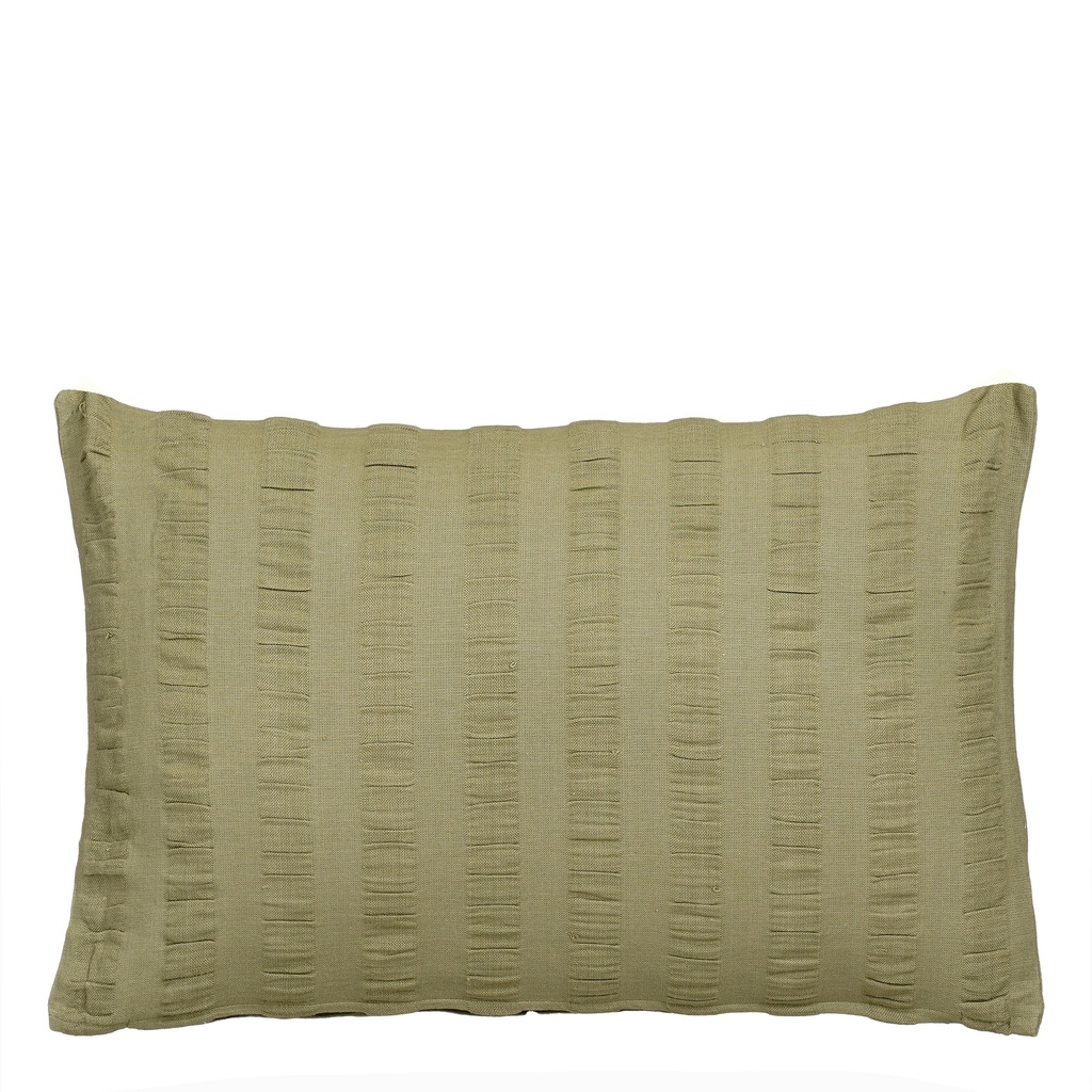 Coussin Webby vert 55x35x10cm  