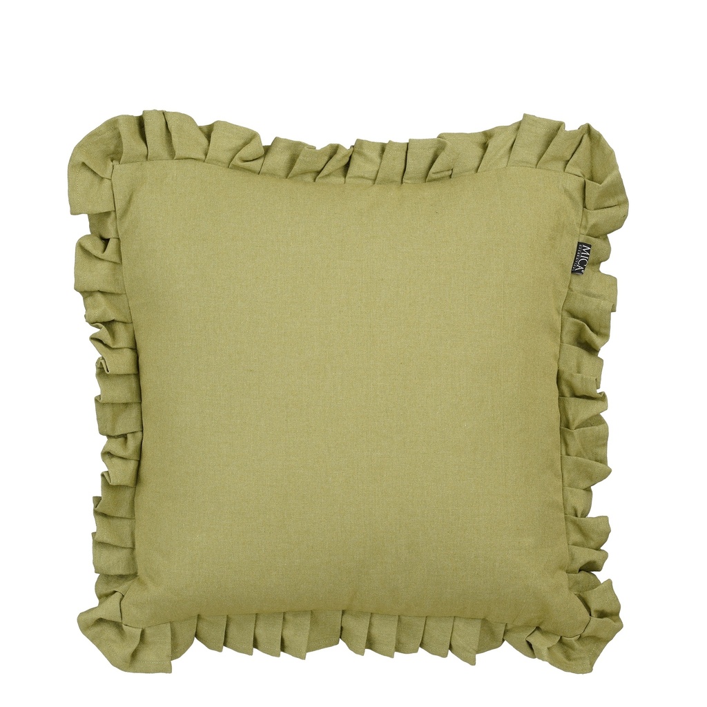 Coussin Pettal vert 45x45x10cm