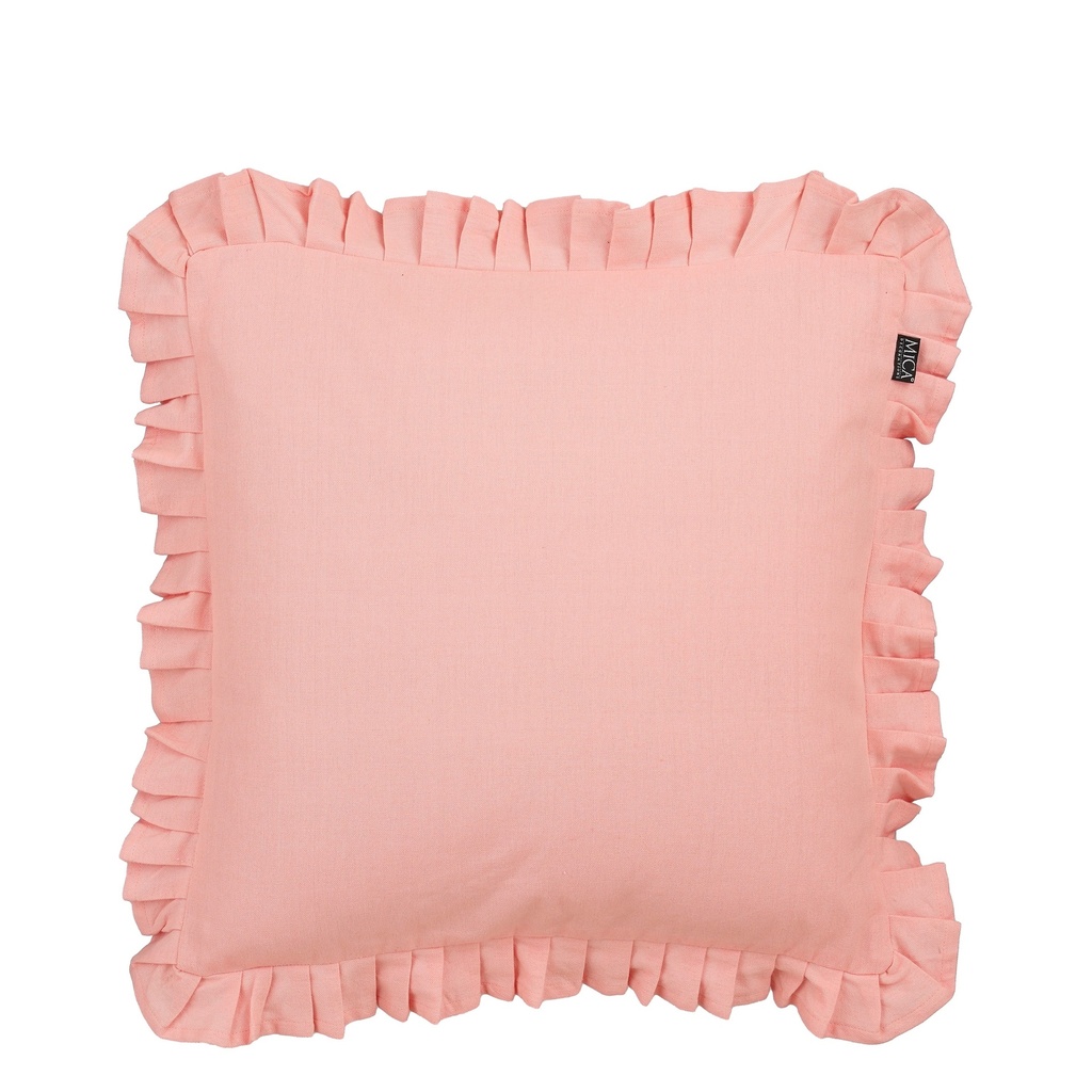 Coussin Pettal rose 45x45x10cm 