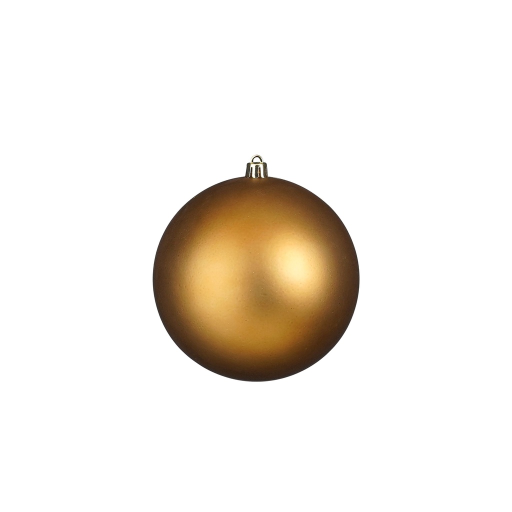 Boule incassable marron clair mat  diam:12cm  