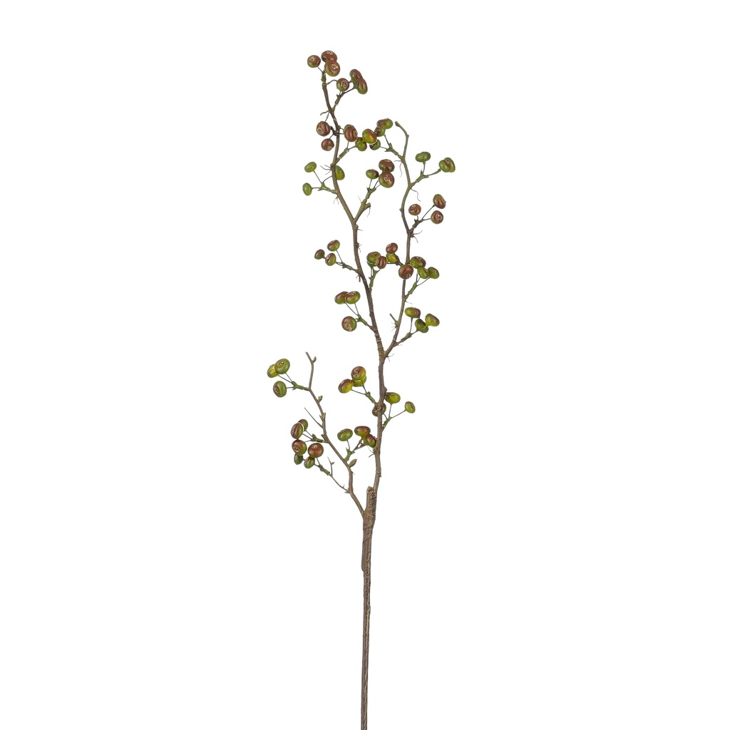 Branche de baies vert 90cm de long