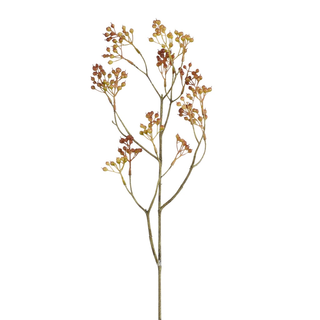 Branche de baies violet 80cm de long