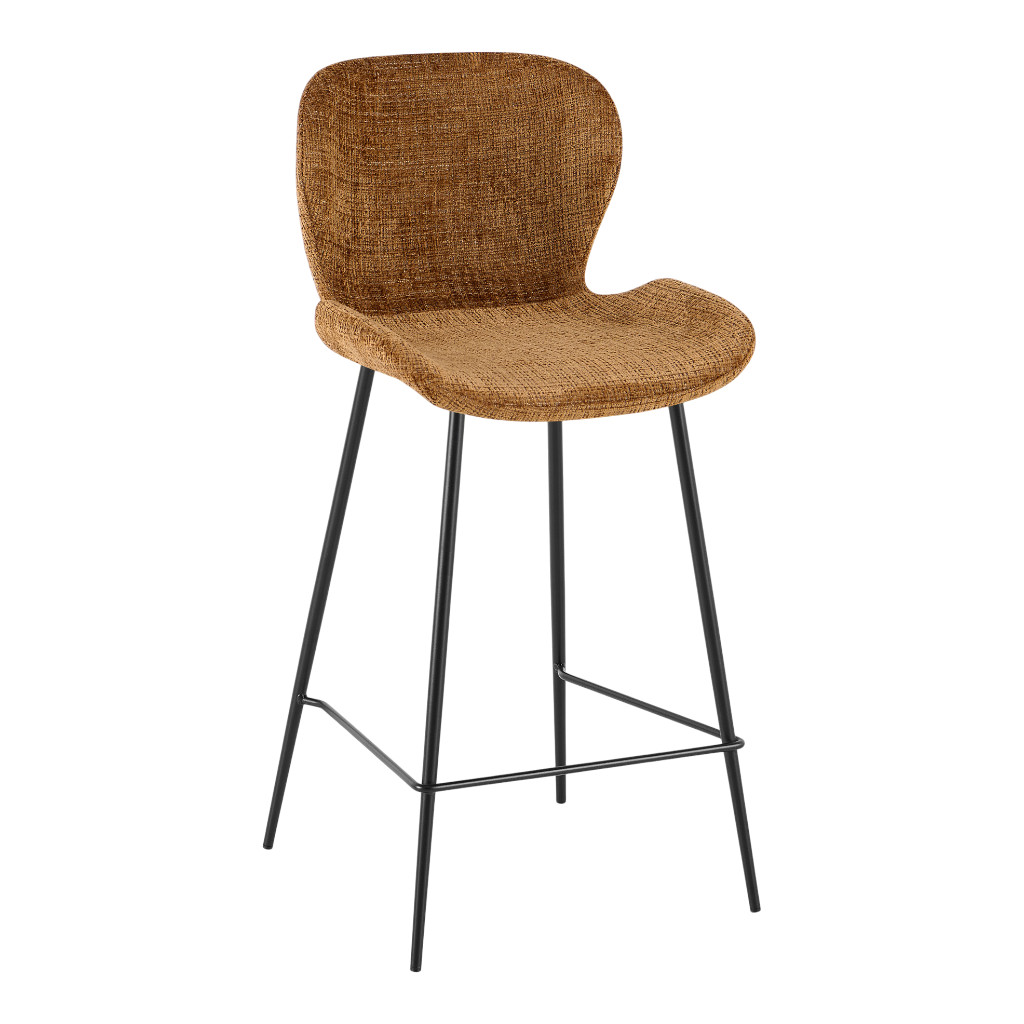 Chaise de comptoir Moutarde