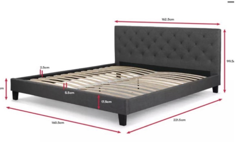 Sommier avec tête de lit 140*200