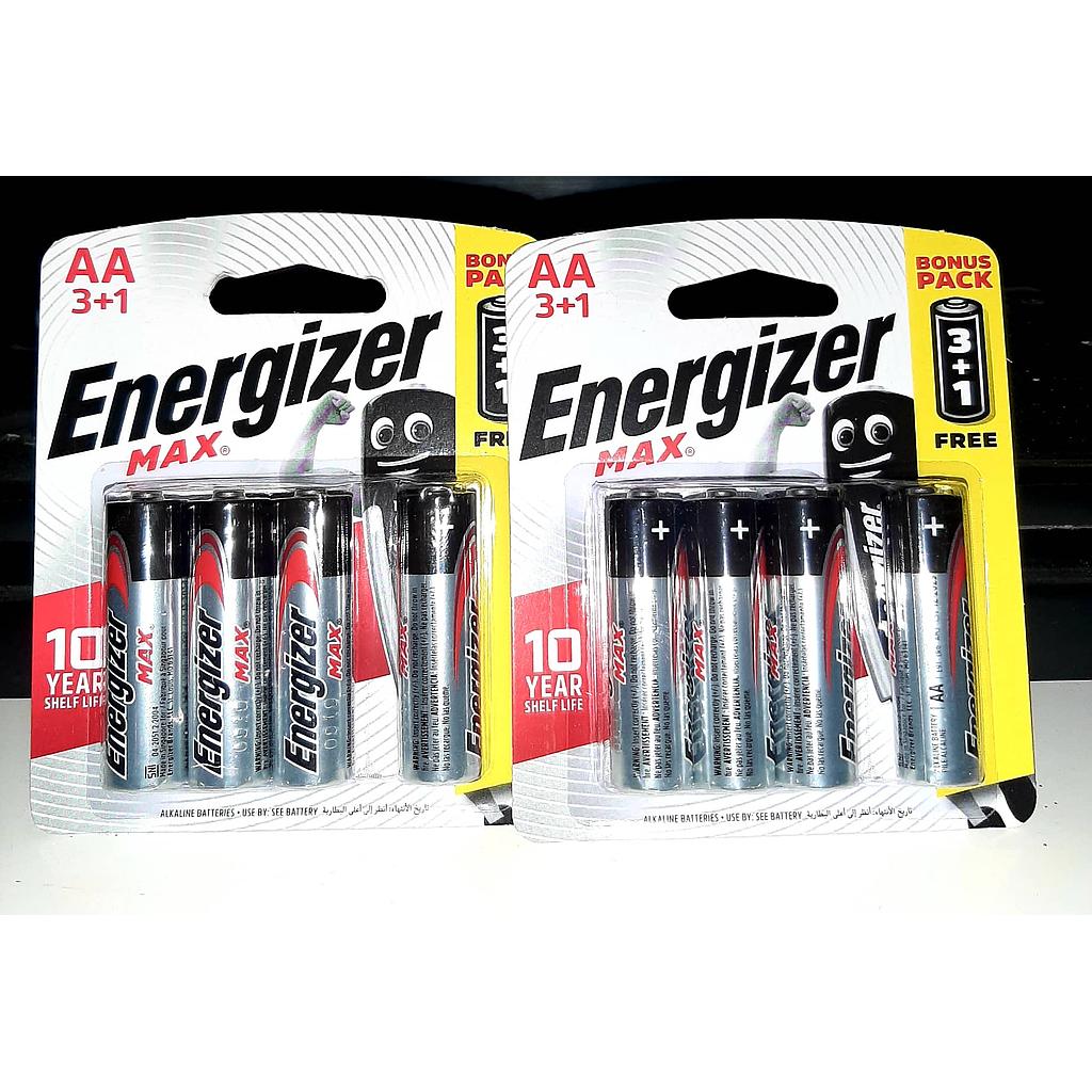 3 Piles +1 AA LR6  E91BP3 + 1energ