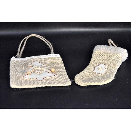 [CB-0067] Suspension de noel sac 6pcs