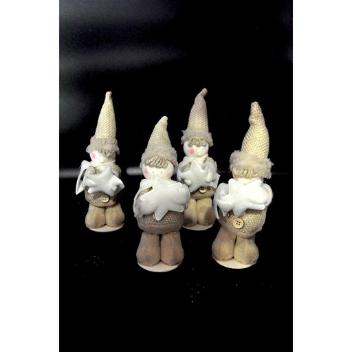 [CB-0071] Suspension de noel bonhomme 6pcs