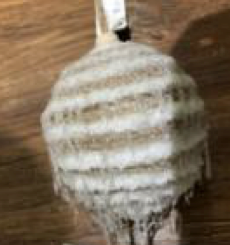 [CB-0733] Boule de noel 10cm  4 pces