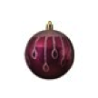 [KAE-020981] Boule de noel goutte paillettes dia:8cm Rose Magnolia