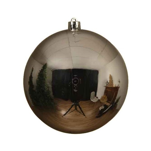 [KAE-022261] Boule de noel uni brillant dia14cm Argent