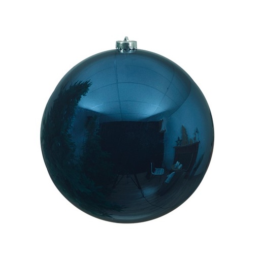 [KAE-022372] Boule de noel dia:14cm Bleu nuit