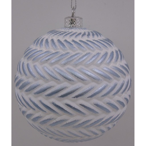 [CT-339] Boule de noel Bleu 10cm 4pcs