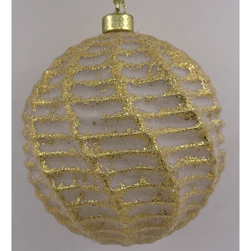 [CT-345] Boule de noel Doré 10cm 4pcs