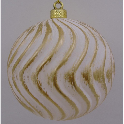 [CT-347] Boule de noel Doré 10cm 4pcs