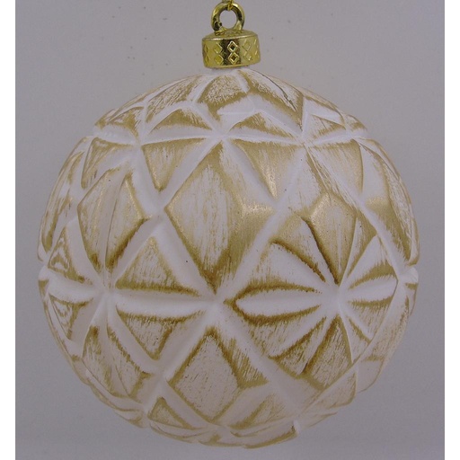 [CT-350] Boule de noel Doré 10cm 4pcs