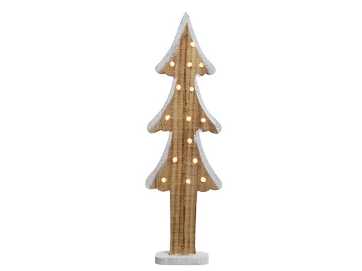 [KAE-481082] Sapin lumineux LED blanc chaud 9*19*60cm-15L
