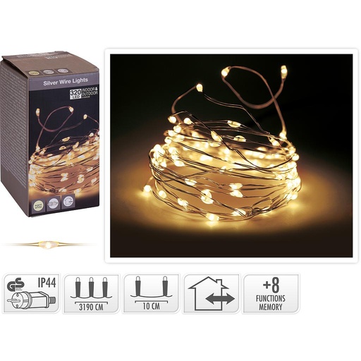 [KOO-AX4234430] Guirlande lumineuse 320 micro LED blanc 