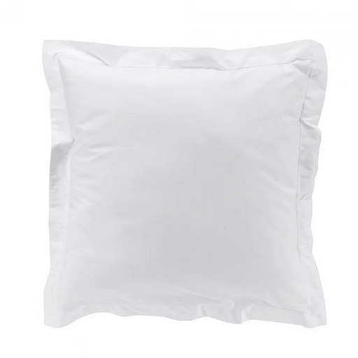 [L3C-1643227] Taie d'oreillet 63x63cm percale uni 78 fils PERCALINE blanc + point bourdon