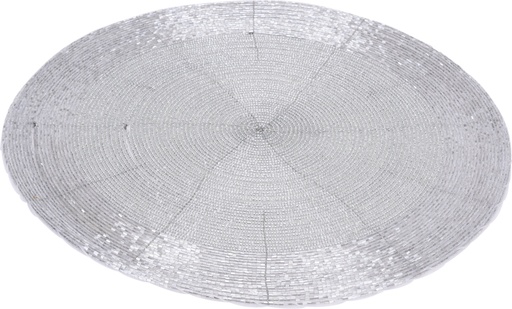 [KOO-A54911040] Set de table rond Blanc dia:30