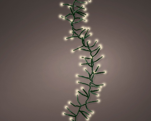 [KAE-493182] Guirlande lumineuse grappe Blanc chaud 1500cm