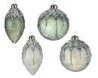 [KAE-061083] Boule de noel en verre dia:8cm assortie