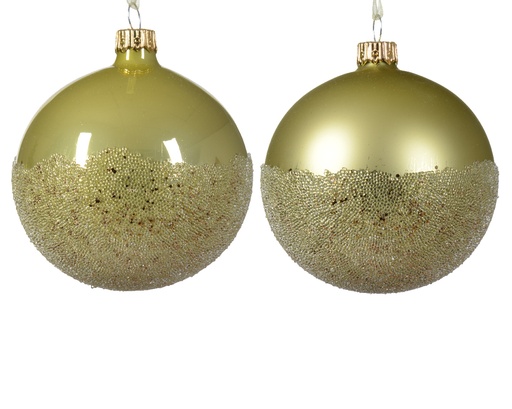 [KAE-151796] Boule de noel dia:8cm Rose (copie)
