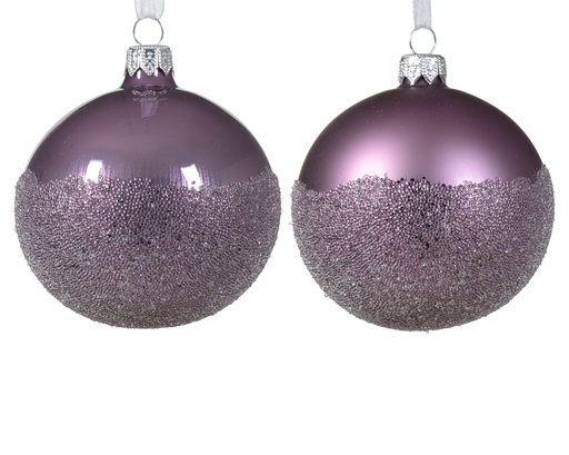 [KAE-151800] Boule de noel dia:8cm Violet (copie)