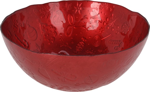 [KOO-044300120] Coup verre dia:28cm Rouge