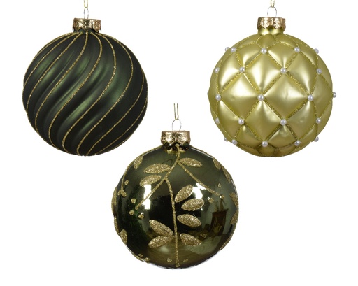 [KAE-062653] Boule de noel dia:8cm assorti (copie)