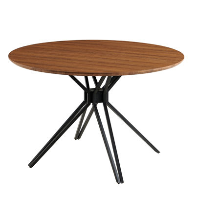 [MAT-DT543-8387] Table à manger ronde H76xDiam.120cm Bois