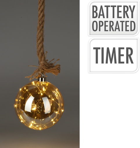 [KOO-AAB200050] Boule suspendue a led 15cm
