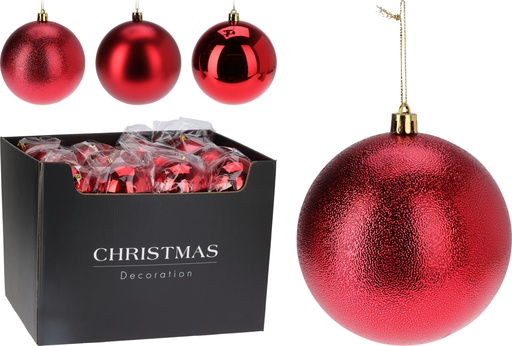 [KOO-CAR102520] Boule de noel dia:15cm 4pcs Rose Foncé (copie)
