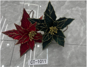 [CT-1011] Poinsetia Cream 10pcs (copie)