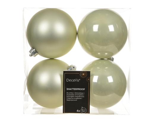 [KAE-022622] Boule de noel dia:10cm 4pcs The Vert (copie)