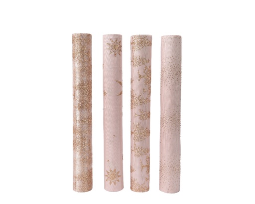 [KAE-440225] Tule polyester 200cm Rose