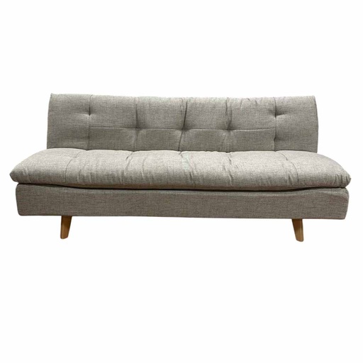 [AD-5LAB-198N1S-P3-6#N1-150] Clic clac 3 places Marron clair H78xL180xP51cm / couchage H40xL180xP110cm