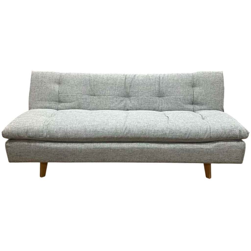 [AD-5LAB-198N1S-P3-6#N1-452] Click clack 3 places Gris H78xL180xP51cm / couchage H40xL180xP110cm