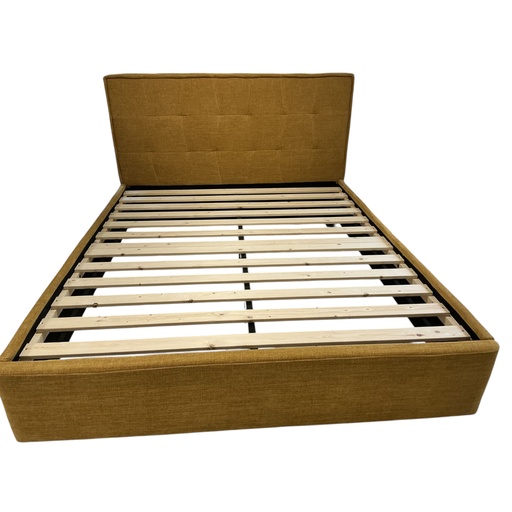 [AD-LBED30J-S001N27-P160-9#N1-280] Sommier avec tête de lit 160x200 Jaune