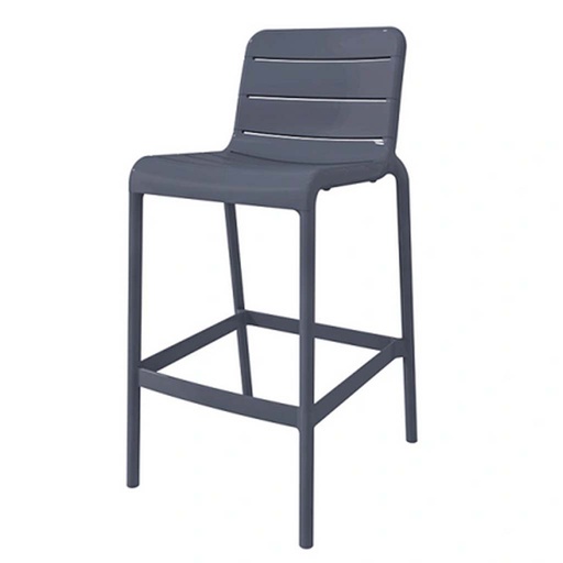 [VOH-8650B65-QH020] Chaise de comptoir H:65 Dark Grey  93*54*57